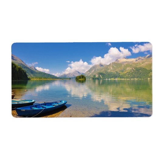 Sils-See in Graubünden, Schweiz (Vorne)
