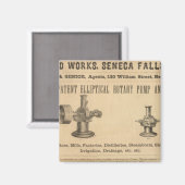 Silsby, Minderse und Company Magnet (Vorderseite/Rückseite)