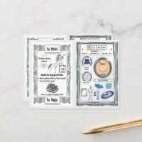 Silubhra - Silver Horn Unicorn Game Card