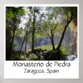 Silva2, Monasterio de Piedra, Zaragoza, Spanien Poster (Vorne)