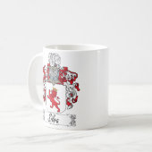 Silva-Familienwappen Kaffeetasse (Vorderseite Links)