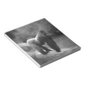 Silveback Gorilla Notizblock (angewinkelt)