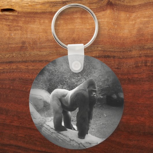 Silveback Gorilla Schlüsselanhänger (Vorderseite)