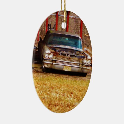 Silver 1963 Sadan Deville Keramik Ornament (Rechts)