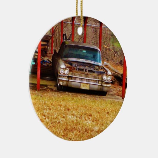 Silver 1963 Sadan Deville Keramik Ornament (Rechts)