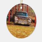 Silver 1963 Sadan Deville Keramik Ornament (Links)