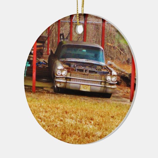 Silver 1963 Sadan Deville Keramik Ornament (Links)