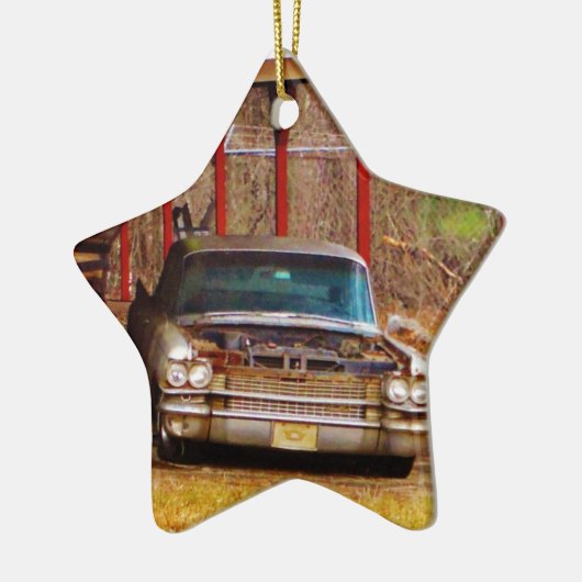 Silver 1963 Sadan Deville Keramikornament (Links)