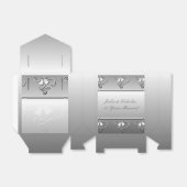 Silver 25. Jubiläum Fvor Box Geschenkschachtel (Ungefaltet)