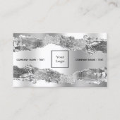 Silver-Agate-Logo QR-Code Visitenkarte (Vorderseite)