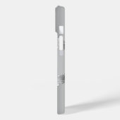 Silver Age Marmornamenskript Case-Mate iPhone Hülle (Rückseite / Links)