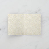 Silver Age of Elegance, Korrespondenz Mitteilungsk (Innenseite)