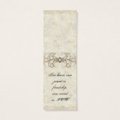 Silver Age of Elegance, Mit Monogramm Gabe Tag (Rückseite)