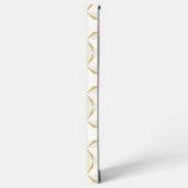 Silver and Gold Pinwheels Samsung Galaxy Hülle (Linke Seite)