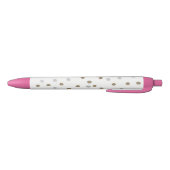 Silver and Gold Polka Dots Kugelschreiber (Unterseite)