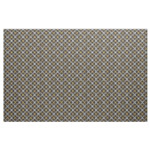 Silver and Gold Ribbon on Black Tile Pattern Stoff (Fat Quarter (45,7 x 55,9 cm))