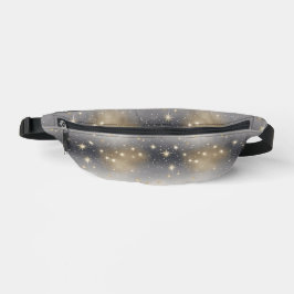 Silver and Gold Sparkle Glam Fanny Pack Bauchtasche