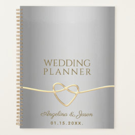 Silver and Gold Wedding Planer