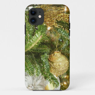 Silver and Gold Weihnachtsbaum I Urlaub Case-Mate iPhone Hülle
