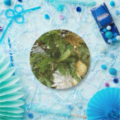 Silver and Gold Weihnachtsbaum I Urlaub Pappteller (Party)