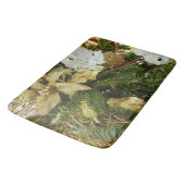 Silver and Gold Weihnachtsbaum II Urlaub Badematte (Schrägansicht)