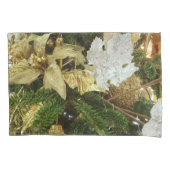 Silver and Gold Weihnachtsbaum II Urlaub Kissenbezug (Vorderseite)