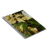 Silver and Gold Weihnachtsbaum II Urlaub Notizblock (Rechte Seite)