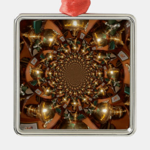 Silver and GoldElegante Teekultur - Vintag Samov Ornament Aus Metall