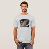 Silver Angel Designed Fantasy T - Shirt (Vorne ganz)