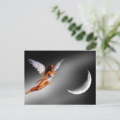 Silver Angel Fantasy/Sci Fi Postkarten (Stehend Vorderseite)