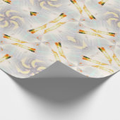 Silver Angles Wrapping Paper Geschenkpapier (Ecke)