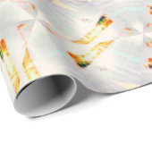 Silver Angles Wrapping Paper Geschenkpapier (Rolleneckpunkt)