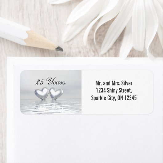 Silver Anniversary Hearts (Insitu)