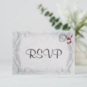 Silver Anniversary UAWG RSVP Karte (Stehend Vorderseite)