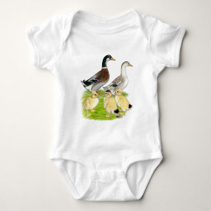 Silver Appleyard Familie Baby Strampler