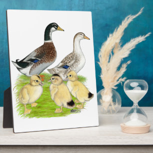 Silver Appleyard Familie Fotoplatte
