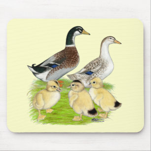Silver Appleyard Familie Mousepad