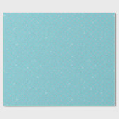 Silver Aqua Sparkle Mermaid Geschenkpapier (Flach)