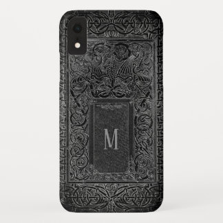 Silver Art Deco Phone Case mit Ihrer Monogram