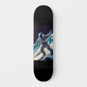 SILVER ASTRONAUT SURFING THE VAULT CELESTIAL SKATEBOARD (Vorderseite)