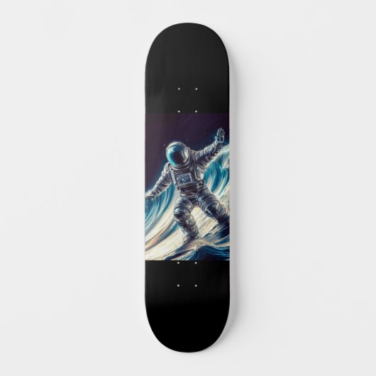 SILVER ASTRONAUT SURFING THE VAULT CELESTIAL SKATEBOARD (Vorderseite)