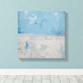 Silver Aura Leinwanddruck (Insitu (Holzboden))