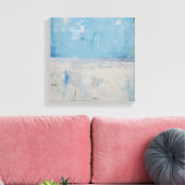 Silver Aura Leinwanddruck (Insitu (Wohnzimmer))