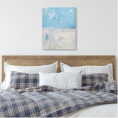 Silver Aura Leinwanddruck (Insitu (Schlafzimmer))