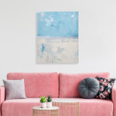 Silver Aura Leinwanddruck (Insitu (Wohnzimmer))