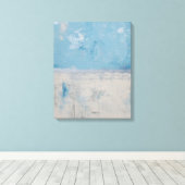 Silver Aura Leinwanddruck (Insitu (Holzboden))