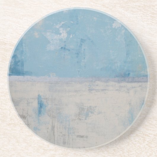 Silver Aura Sandstein Untersetzer (Vorne)