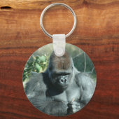 Silver Back Gorilla Schlüsselanhänger (Vorderseite)