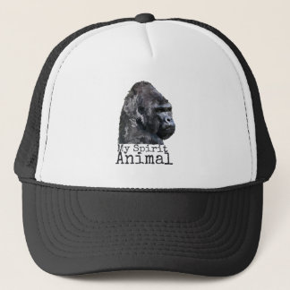 Silver Back Gorilla Spirit Animal Truckerkappe