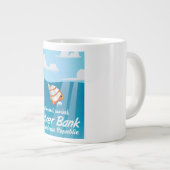 Silver Bank Dominikanische Republik Schnorchelreis Jumbo-Tasse (Vorderseite Rechts)